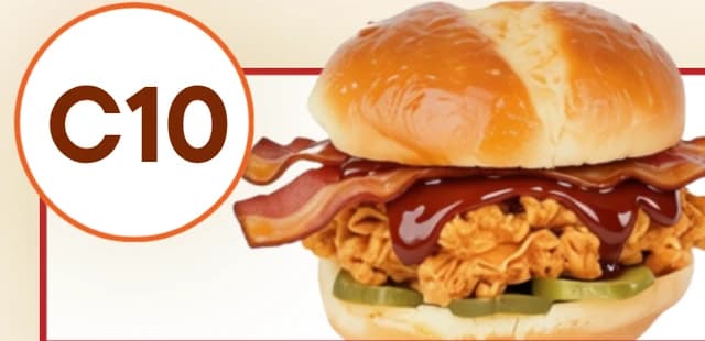 C10 Chicken Bacon + BBQ