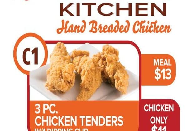 3 PC Chicken Tenders