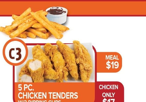 5 PC Chicken Tenders