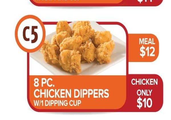 8 PC Chicken Dippers